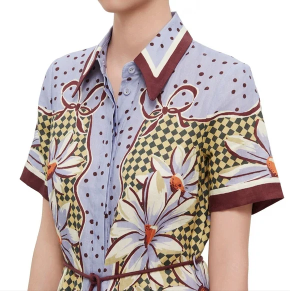 Alemais Daisy Shirt Dress Exclusive - Picture 5 of 5